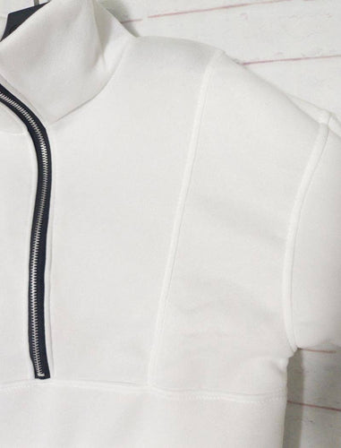 LINA Cropped Zip-Up Jacket and Joggers Set