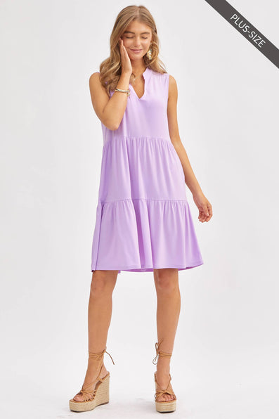 Flowy Dress ( PLUS )