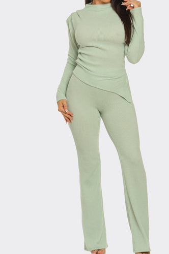 Rica Asymmetric Pants Set