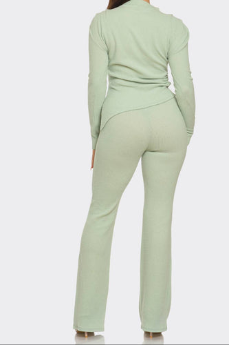 Rica Asymmetric Pants Set