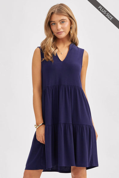 Flowy Dress ( PLUS )