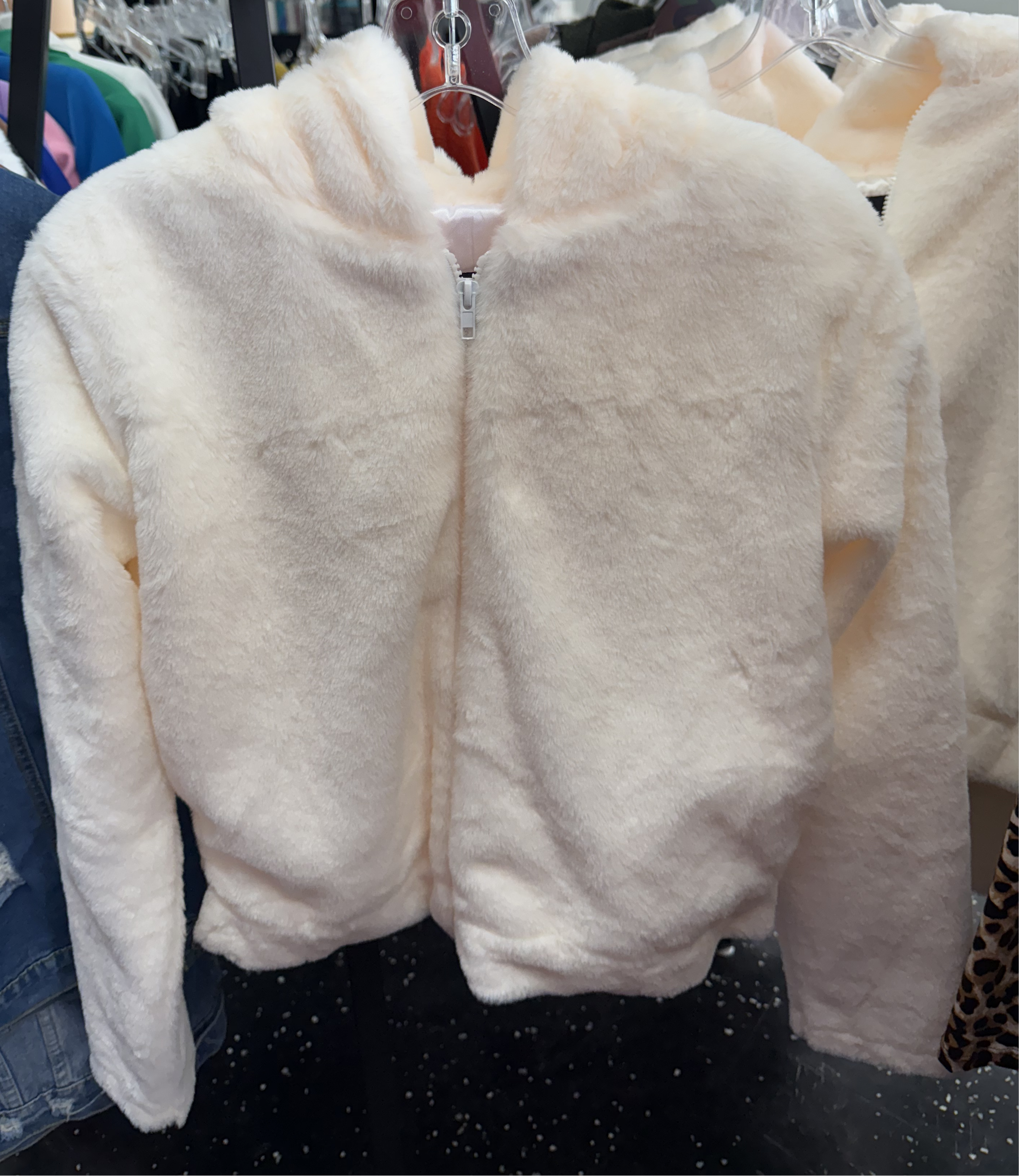 COZY FAUX FUR JACKET