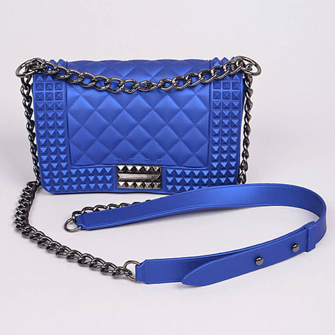 Monroe Studded Monotone Clutch
