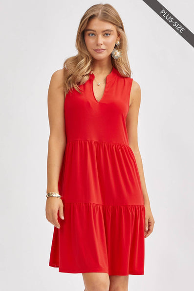 Flowy Dress ( PLUS )