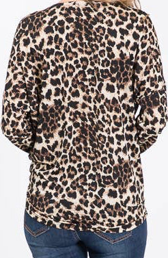 TANDY LEOPARD TOP