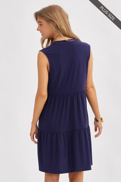 Flowy Dress ( PLUS )