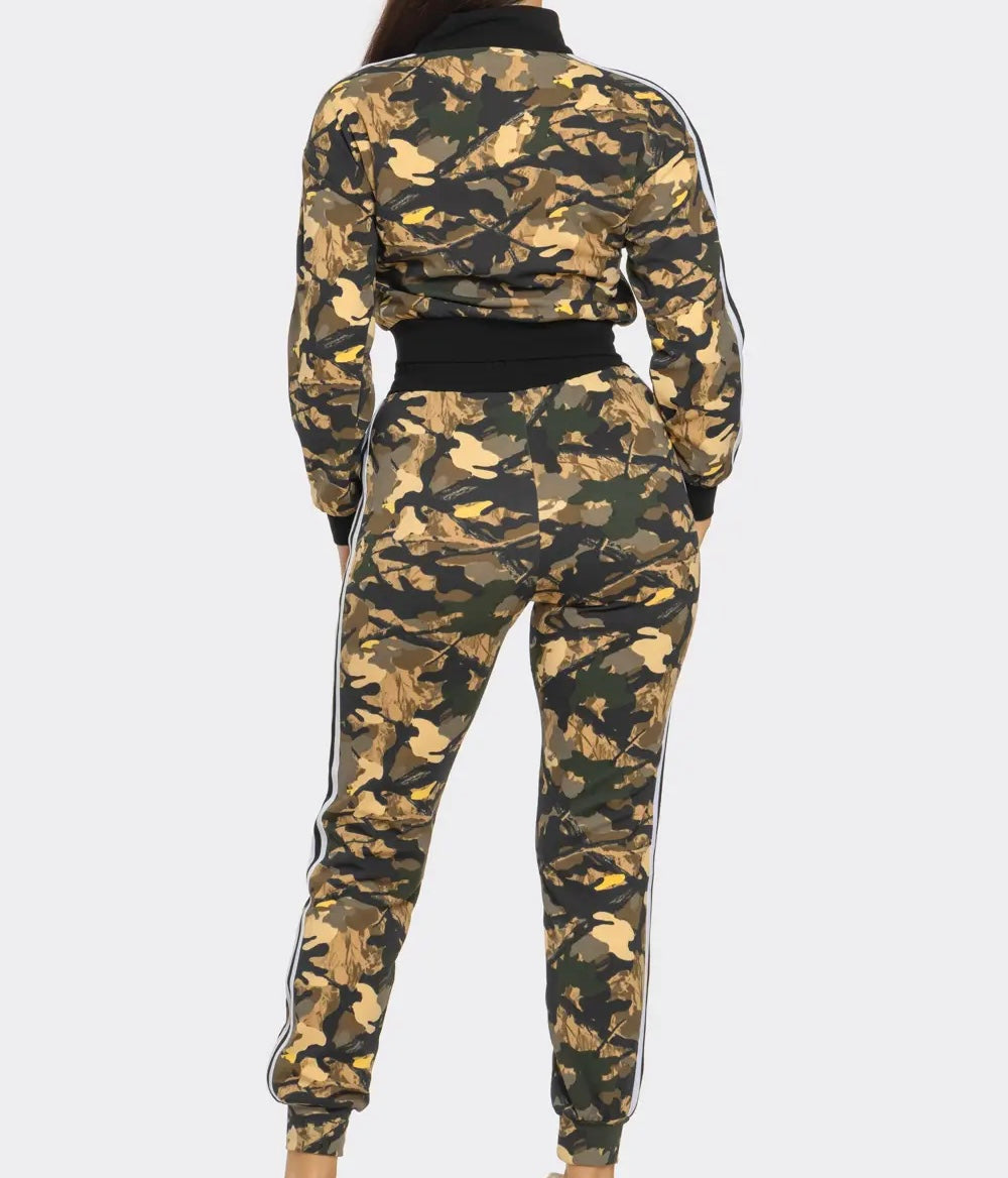 ZAKIA CAMO JOGGER SET