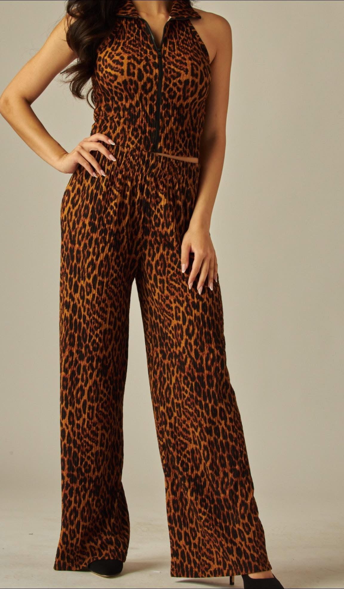 LEOPARD ZIP ME UP