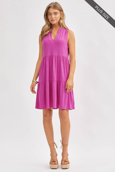 Flowy Dress ( PLUS )