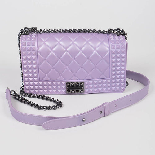 Monroe Studded Monotone Clutch