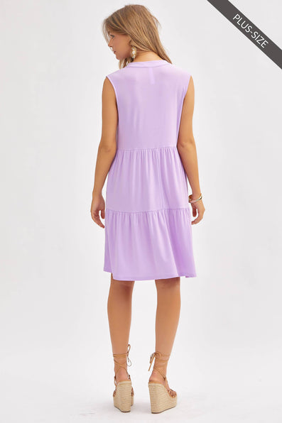 Flowy Dress ( PLUS )