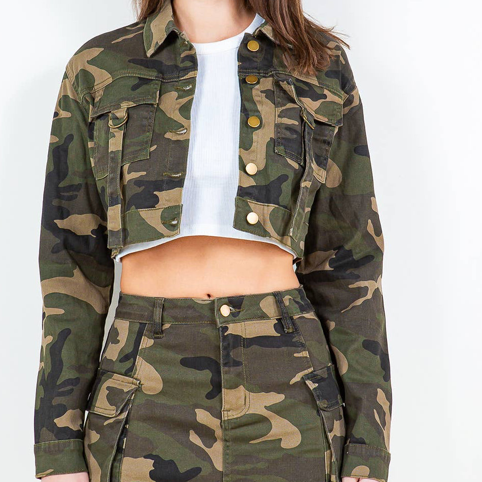 P CAMO JACKET