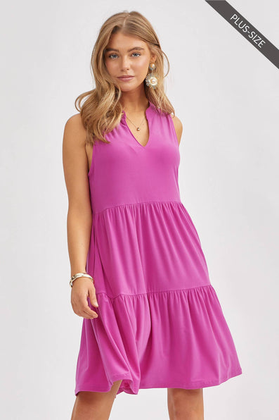 Flowy Dress ( PLUS )