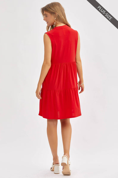 Flowy Dress ( PLUS )