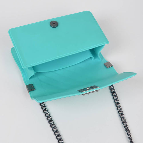 Monroe Studded Monotone Clutch