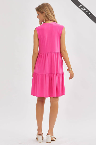 Flowy Dress ( PLUS )