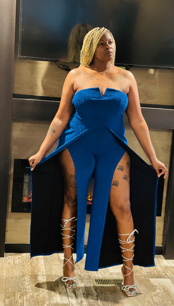 CENTER OF ATTENTION ( ROYAL BLUE)