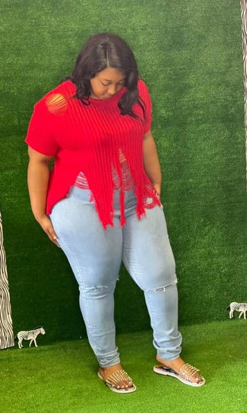 SEXY SWEATER (RED)